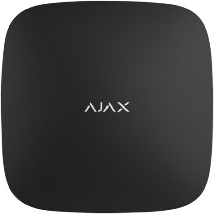 Central de Alarme Profissional s/ Fios 868MHz/Wi-Fi/4G Dual SIM/Ethernet (Preto) - AJAX