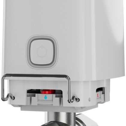 Electroválvula Bonomi de 1/2 p/ Sistemas de Alimentação de Água e Aquecimento (Branco) - AJAX