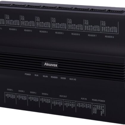 Controlador de Acesso PoE p/ Gestão de 4 Portas - AKUVOX