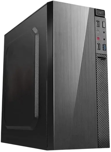Caixa Micro-ATX APPC-203F c/ Fonte de Alimentação (Preto) - APPROX