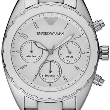 Relógio Analógico AR5940 42MM (Prateado) - ARMANI