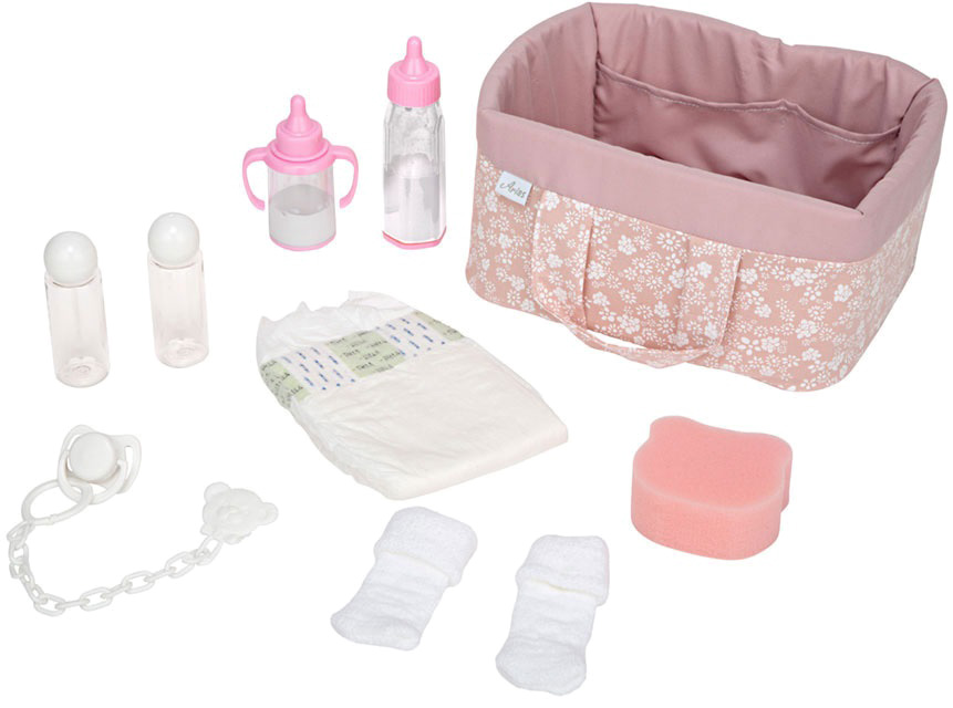 Cesto Elegance com Acessórios Incluídos Rosa - ARIAS