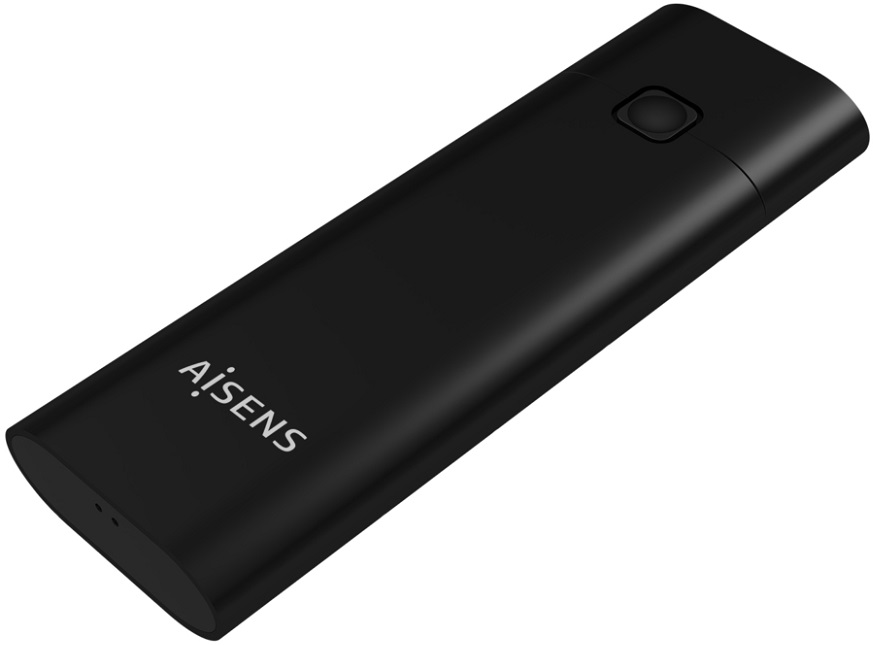 Caixa Externa p/ Disco SSD M.2 USB 3.2 Gen2 (Preto) - AISENS
