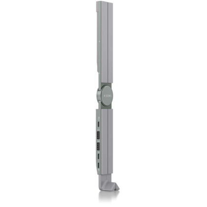 Suporte de Mesa Ajustável p/ Portátil/Tablet c/ Docking Station USB-C (Cinza) - AISENS