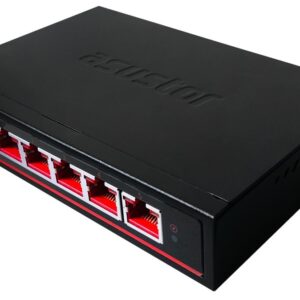 Switch 5 Portas 2.5GB s/ Gerenciamento – ASUSTOR