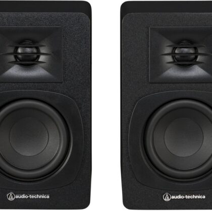 Colunas AT-SP3X 2.0 Canais 30W (Preto) - AUDIO-TECHNICA