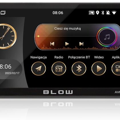 Auto Rádio 7 2DIN 4x 50W RDS GPS/FM/USB/AUX/BT Android - BLOW
