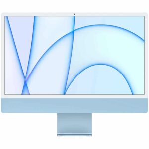 Apple iMac 24″ Retina 4.5K Chip M1 CPU 8 Núcleos 8GB 256GB GPU 8 Núcleos Azul