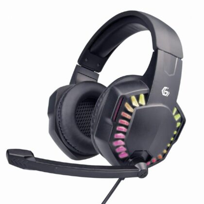Auscultadores Gaming Gembird 5.1 USB +Jack RGB Cabo 2Metros