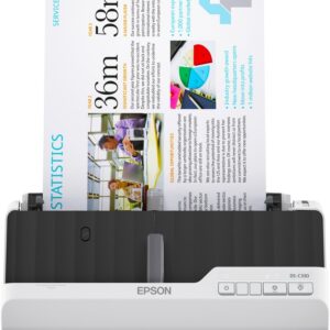Scanner WorkForce DS-C330 (Preto/Branco) - EPSON