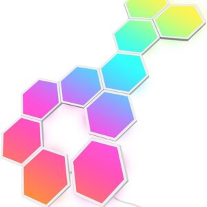 Painéis de Luz LED Glide Hexa (Branco) - GOVEE