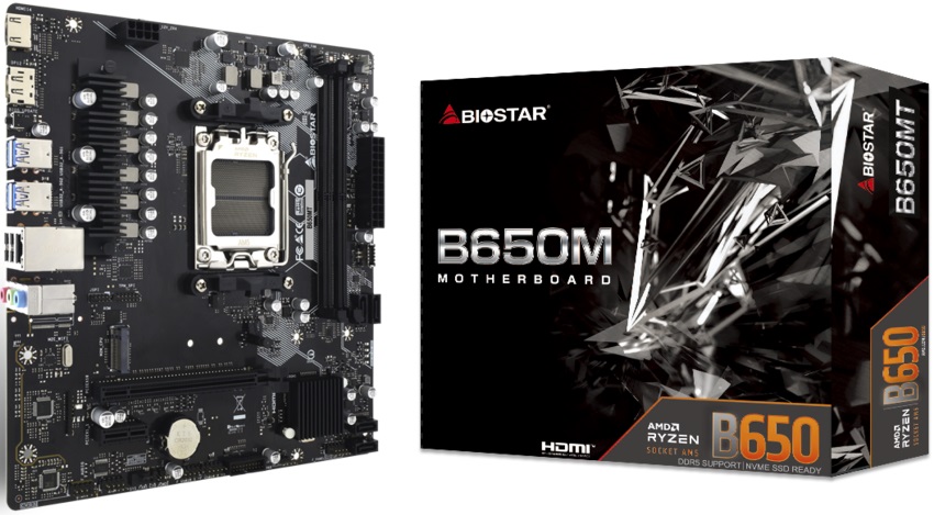 Motherboard Micro ATX AMD B650 Socket AM5 - BIOSTAR