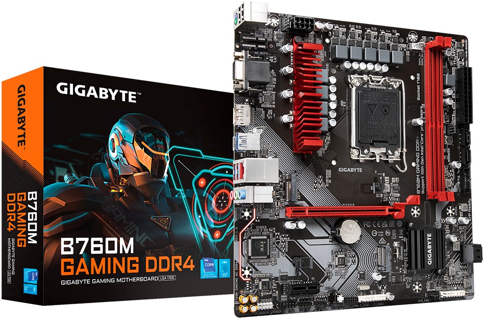 Motherboard Micro-ATX B760M Gaming DDR4 - GIGABYTE