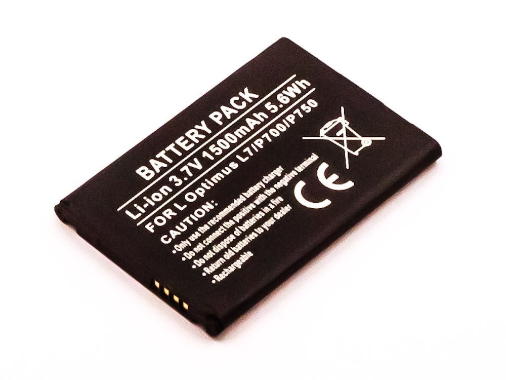 Bateria Compatível BL-44JH, EAC61839001 LG (1500mAh)