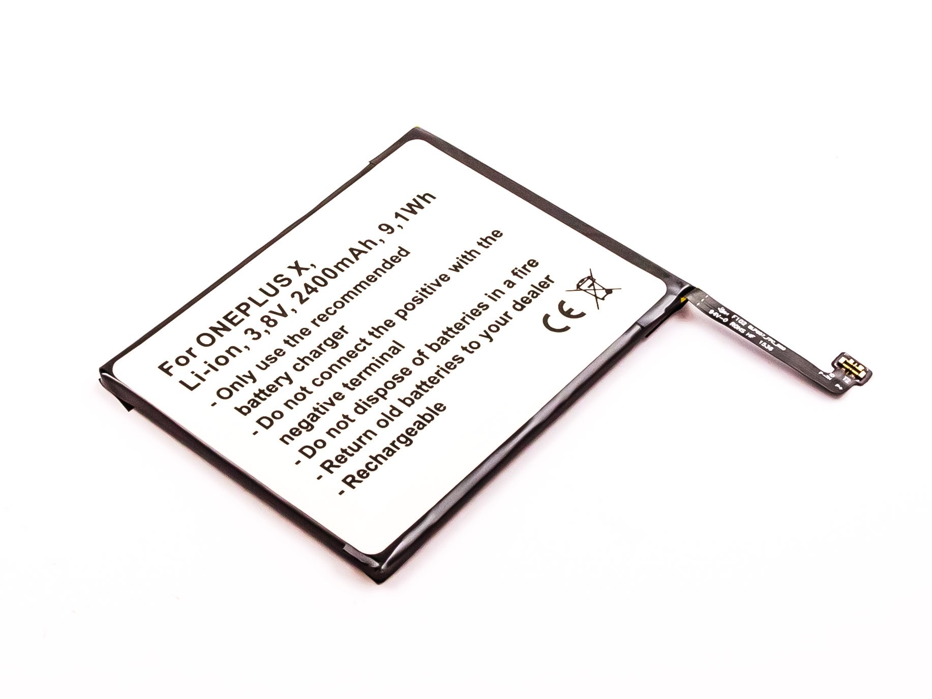 Bateria Compatível BLP607 ONEPLUS (2400mAh)