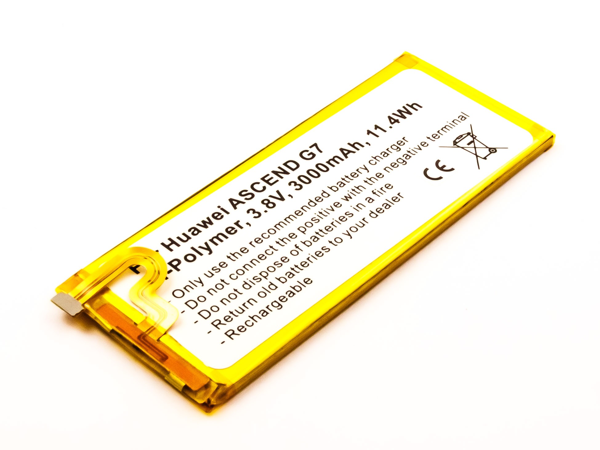 Bateria Compatível HB3748B8EBC Huawei (3000mAh)