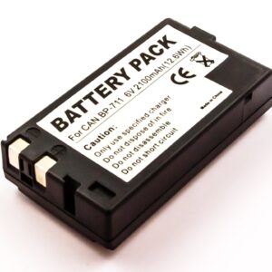 Bateria Compatível BP-711, BP-714, BP-726, BP-818, BP-E718 CANON (2100mAh)