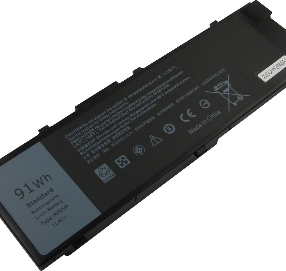 Bateria Compatível Precision 17 7720 11,4V DELL (7980mAh)