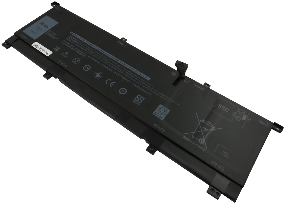 Bateria Compatível DELL XPS 15 11,4V (6254mAh)