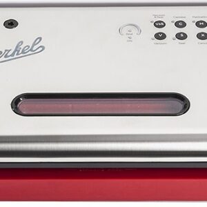 Máquina de Selar a Vácuo 130W (Vermelho/Aço inoxidável) - BERKEL