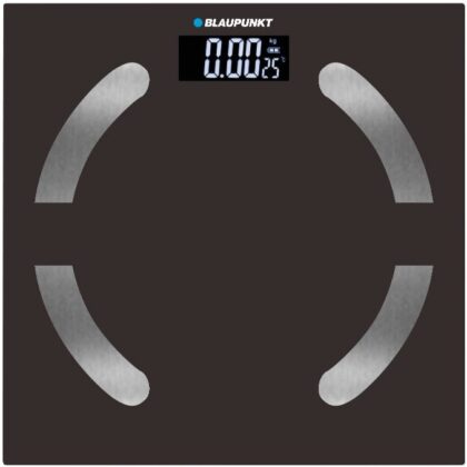 Balança de WC Digital c/ Medidor de Massa Corporal (Preto) - BLAUPUNKT