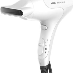 Secador de Cabelo Satin Hair 1 Power Perfection 1800W (Branco) - BRAUN