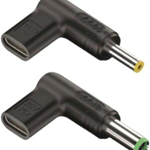 Pack 2x Conetores 90º USB-C p/ Computadores Portáteis Toshiba - NGS