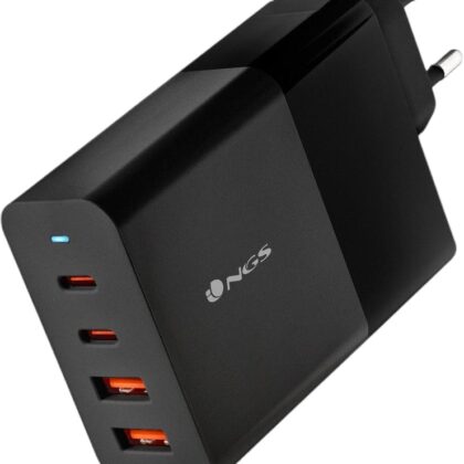 Carregador Universal GaN 100W (2x USB-C/2x USB-A) - NGS