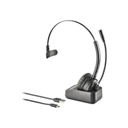 Auscultadores Bluetooth NGS Buzz Blab com Base de Carga com Microfone Preto