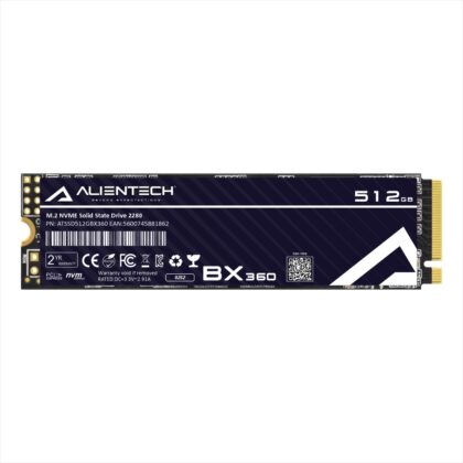 Disk SSD AlienTech BX360 512Gb M.2 NVME 2280 2Y- Bulk