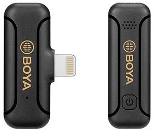 Kit Mini Microfone Wireles Receptor + Transmissor iOS - BOYA