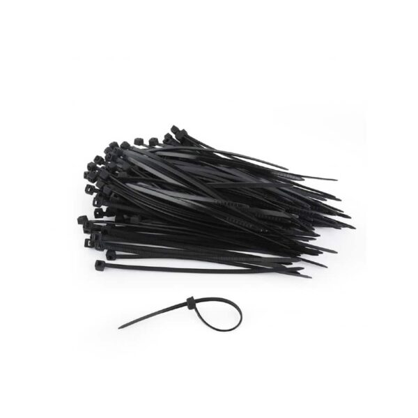 Braçadeiras Gembird Nylon 100*2.5mm Pack 100Uni Pretas