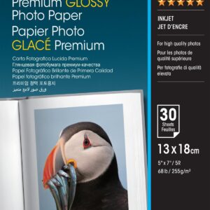 Papel Prem. Glossy 13x18 (30 Folhas) - EPSON PHOTO