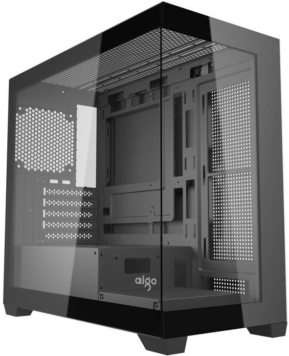 Caixa Micro-ATX C218M + 6 Ventoinhas ARGB (Preto) - DARKFLASH