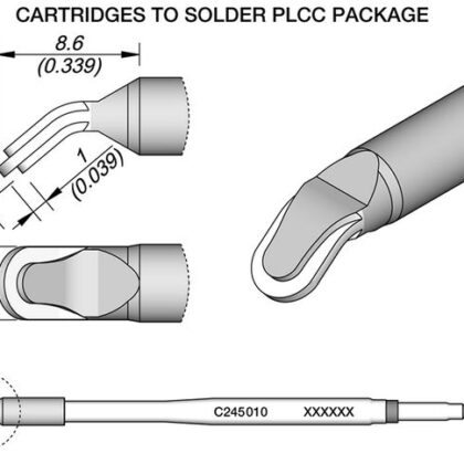 Ponta p/ Ferro Soldar (4,5 x 1,8 mm) - JBC