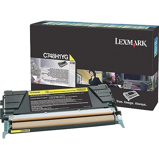 Toner C748 Amarelo (10000 páginas) - LEXMARK