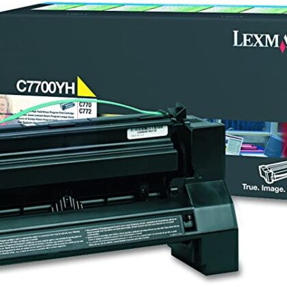 Toner C770 / C772 Amarelo (10000 páginas) - LEXMARK