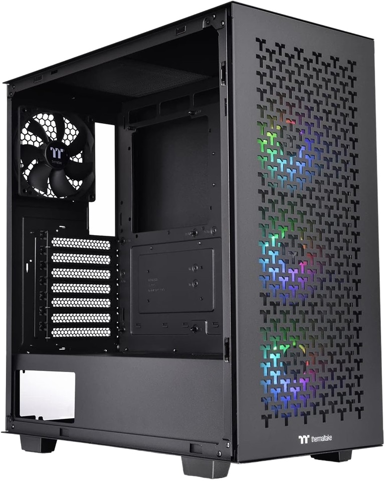 Caixa de PC ATX V350 TG Air Vidro Temperado (Preto) - THERMALTAKE