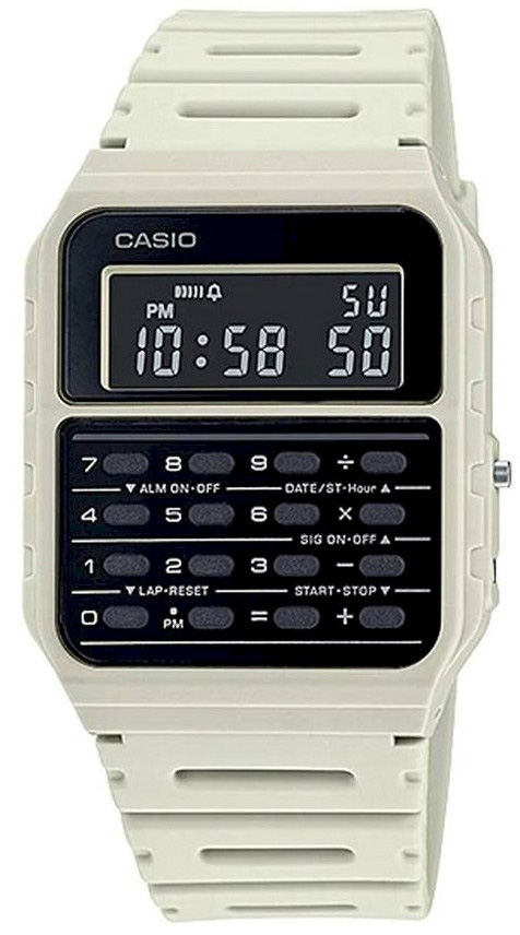 Relógio Digital CA-53WF-8B 46MM (Branco) - CASIO