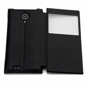 CAPA PARA DOOGEE DG330 FLIP CASE COLAR LEATHER – BLACK