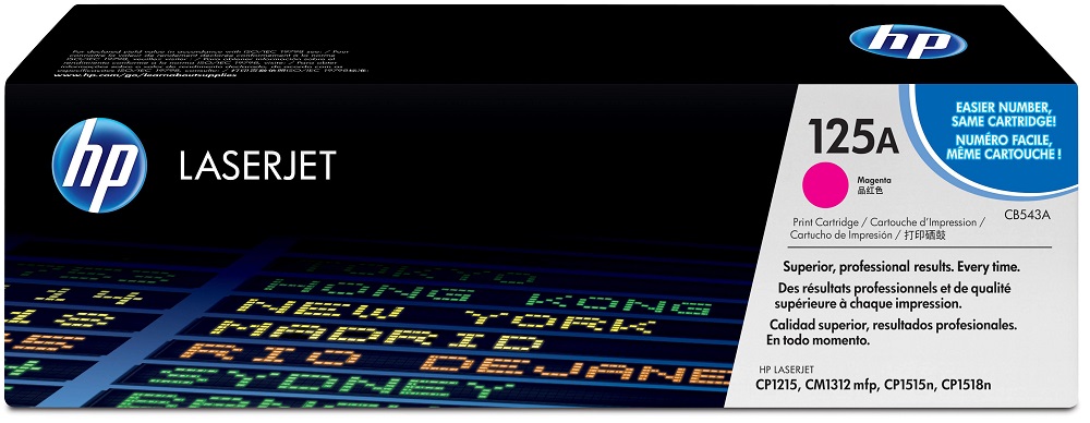 HP 125A Laser cartridge 1400páginas Magenta