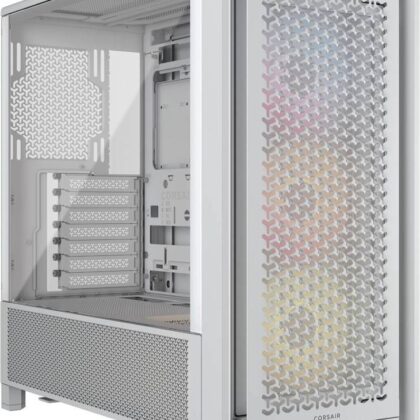 Caixa Extended-ATX Frame 4000D RS ARGB Vidro Temperado (Branco) - CORSAIR