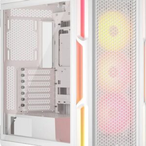 Caixa Extended-ATX 5000T LX RGB Tempered Glass (Branco) - CORSAIR