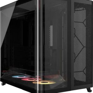 Caixa Extended-ATX AIR 5400 RS-R ARGB Tempered Glass (Preto) - CORSAIR
