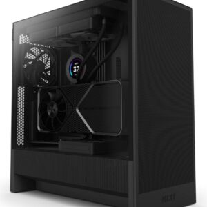 Caixa ATX H5 Flow (2024) Vidro Temperado (Preto) – NZXT