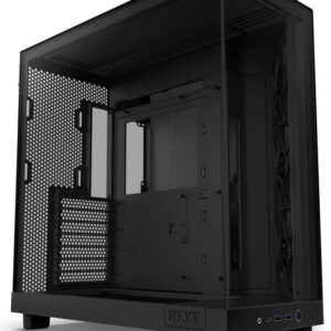 Caixa ATX H6 Flow Vidro Temperado (Preto) – NZXT
