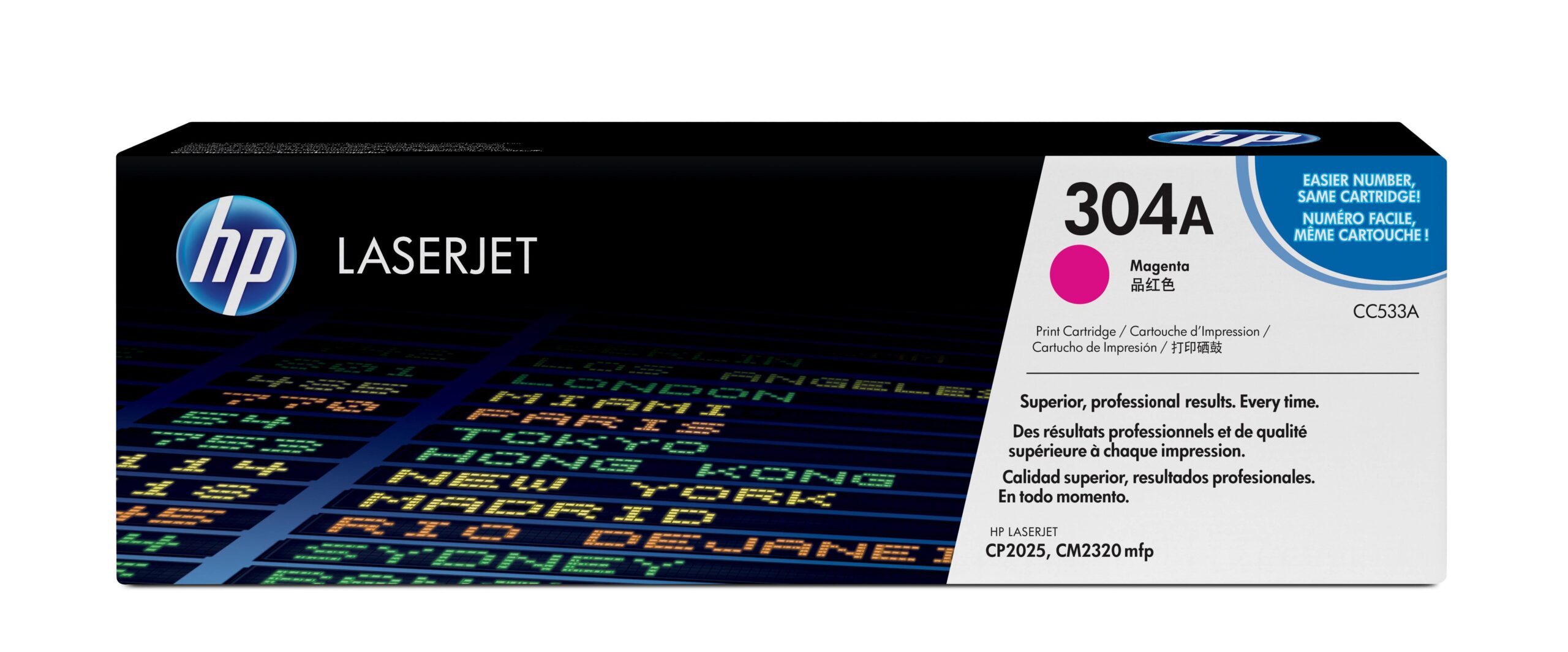 HP 304A Laser cartridge 2800páginas Magenta