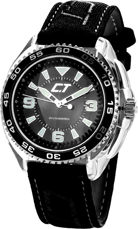 Relógio Analógico CC6280L-01 43MM (Transparente) - CHRONOTECH
