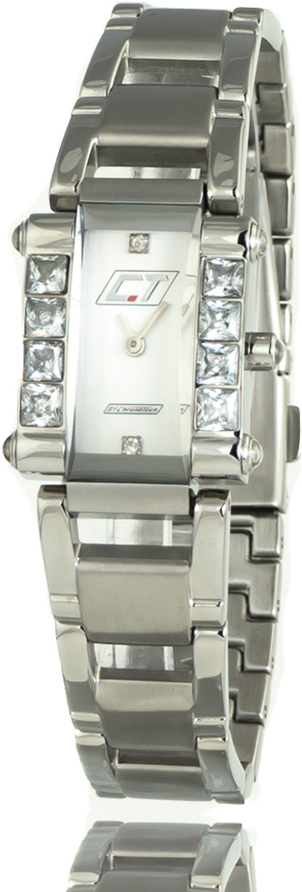 Relógio Analógico CC7040LS-06M 20MM (Prateado) - CHRONOTECH