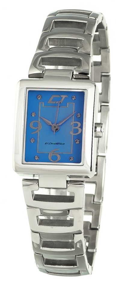 Relógio Analógico CC7072L-03M 22MM (Prateado) - CHRONOTECH